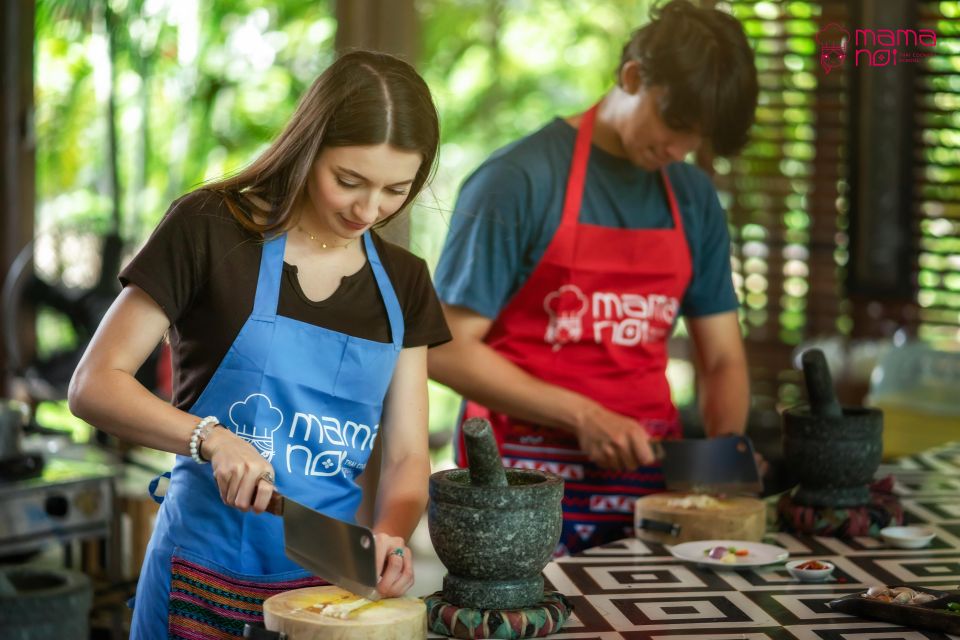 Chiang Mai: Cooking Class With Organic Farm at Mama Noi - Hands-on Cooking Lesson