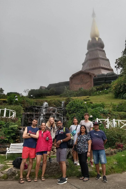Chiang Mai: Doi Inthanon Park Waterfall Guided Car Tour - Key Points