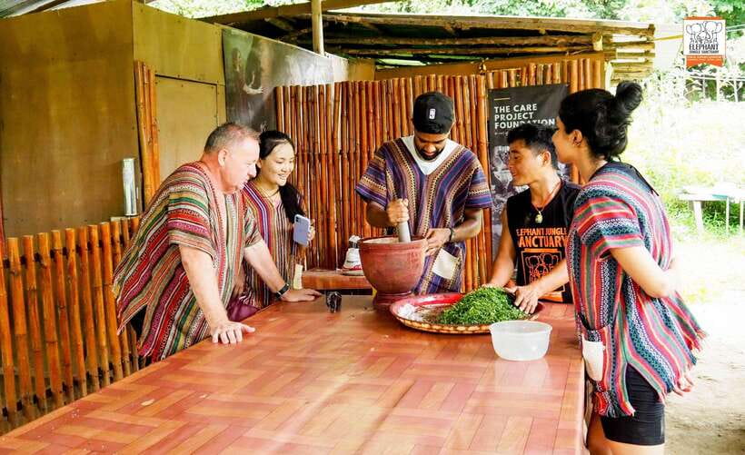 Chiang Mai Elephant Jungle Sanctuary &Mama Noi Cooking Class - Dishes You Will Learn to Cook