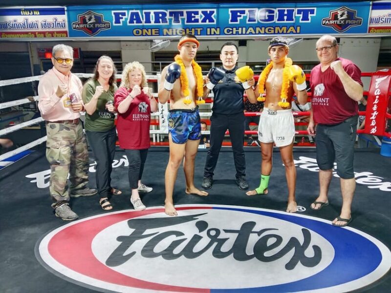 Chiang Mai: Fairtex Boxing Stadium at Pavilion Night Bazaar - Venue Location and Atmosphere
