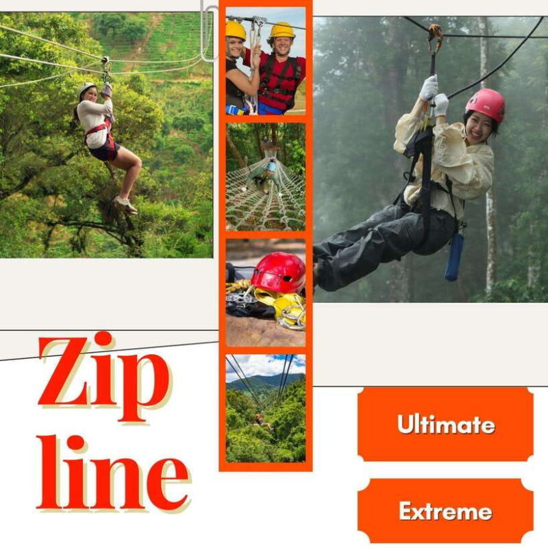 Chiang Mai: Zipline Adventure With Buffet Lunch and … - Adventure Details