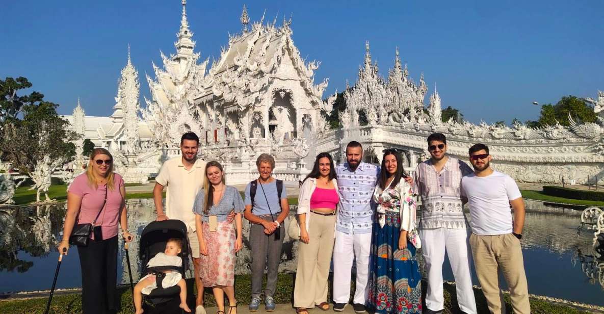 Chiang Rai: Guided Highlights Full-Day Tour With Thai Lunch - White Temple