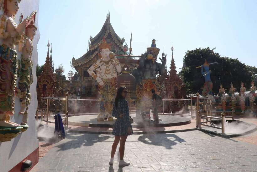 Chiang Rai: Temples Trip With Sang Kaew and Lalitta Cafe - Visiting Mae Kachan Hot Spring