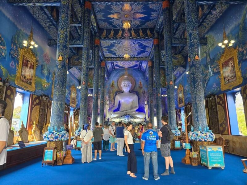 Chiangrai Full Day: Popular 7 Location +Free! Opium M Ticket - Wat Rong Khun (White Temple)