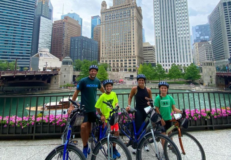 Chicago: Downtown Family Food Tour by Bike With Sightseeing - Key Points