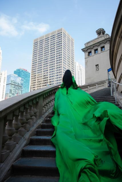 Chicago Luxury Flying Dress Photoshoot - What Makes This Photoshoot Stand Out?