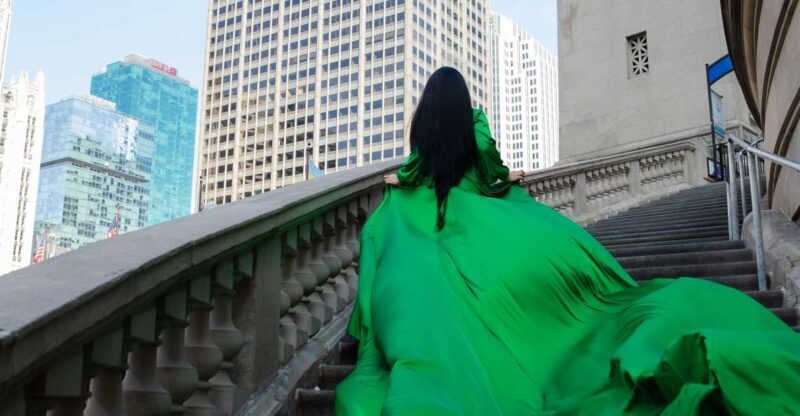 Chicago Luxury Flying Dress Photoshoot - The Experience from a Traveler’s Perspective