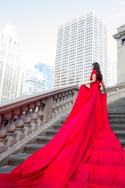 Chicago Luxury Flying Dress Photoshoot - The Value of the Price