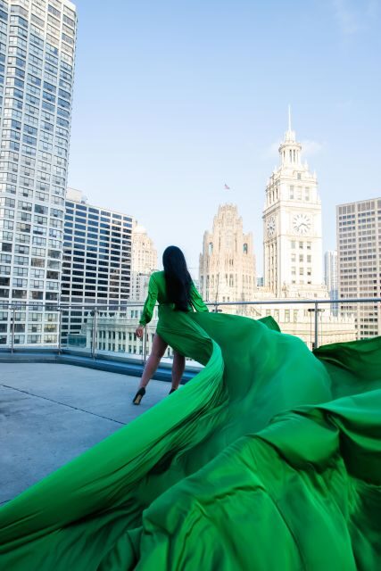 Chicago Luxury Flying Dress Photoshoot - Who Will Love This Experience?