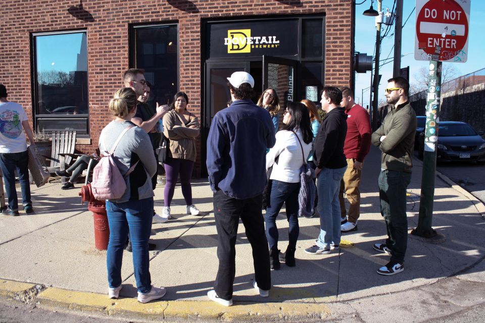 Chicago: Malt Row Walking Brewery Tour - Finishing Point and Transportation