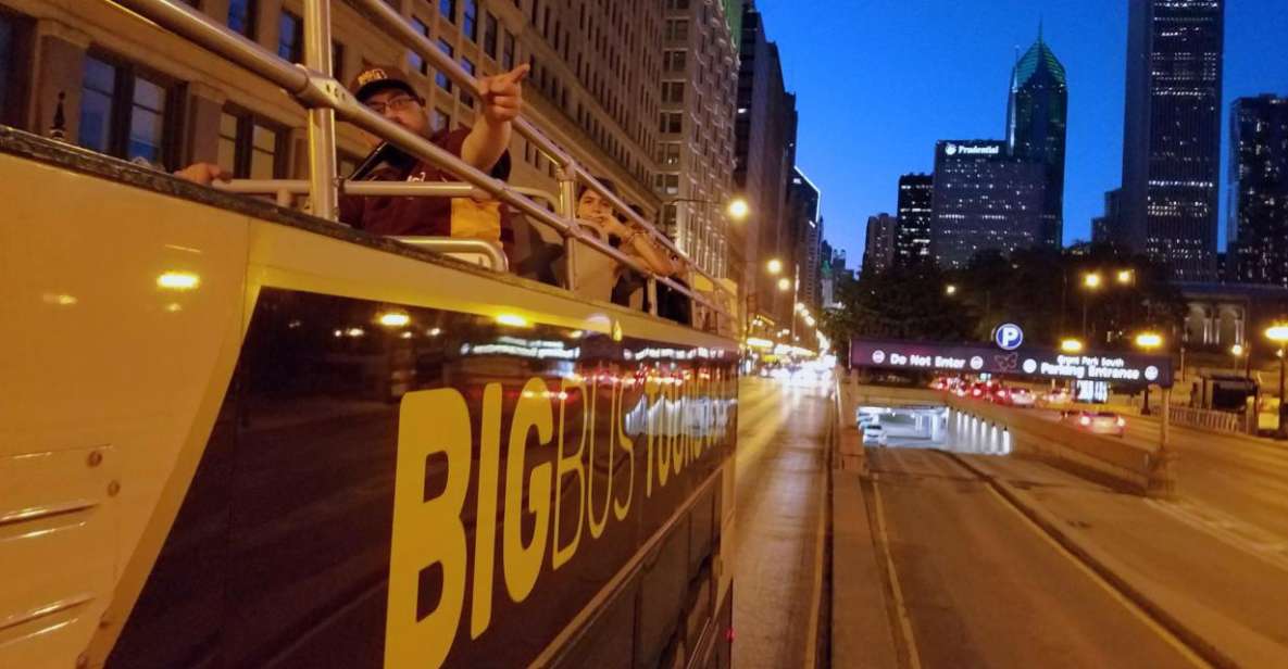 Chicago: Sunset Tour by Open-Top Bus With Live Guide - Key Points