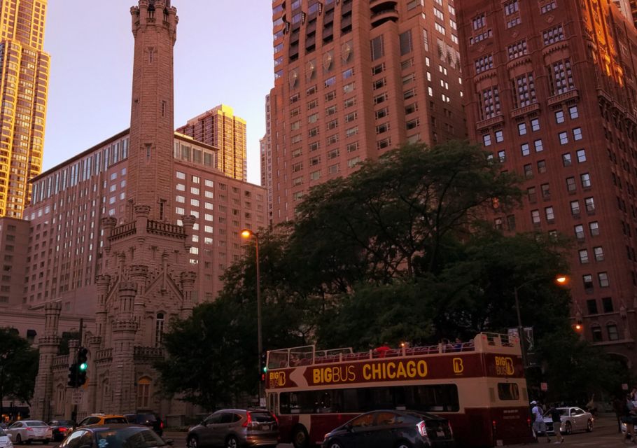 Chicago: Sunset Tour by Open-Top Bus With Live Guide - Booking and Cancellation