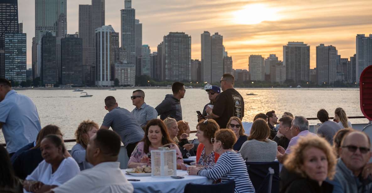 Chicago: Wine & Cheese or Beer & BBQ Thursday Evening Cruise - Cruise Inclusions