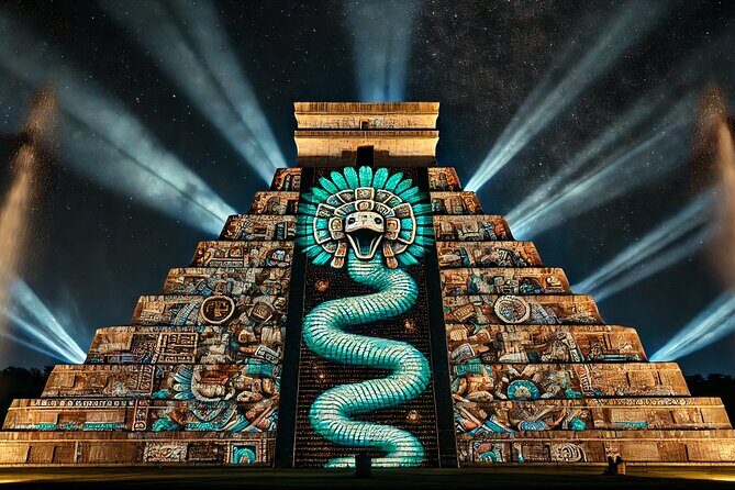 Chichen Itza Night Show: Light, Sound & Maya History - Key Points
