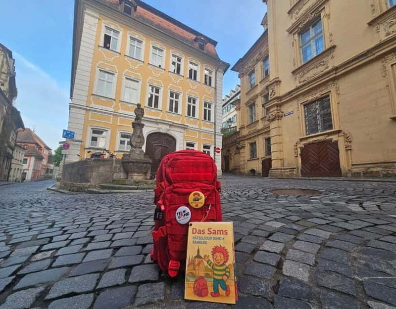 Children's puzzle tour with puzzle backpack Bamberg: The Sams - Key Points