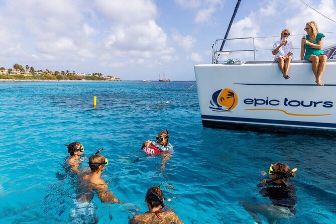 Chill and Grill Catamaran Tour in Bonaire - Sailing and Snorkeling at Bonaire Marine Park