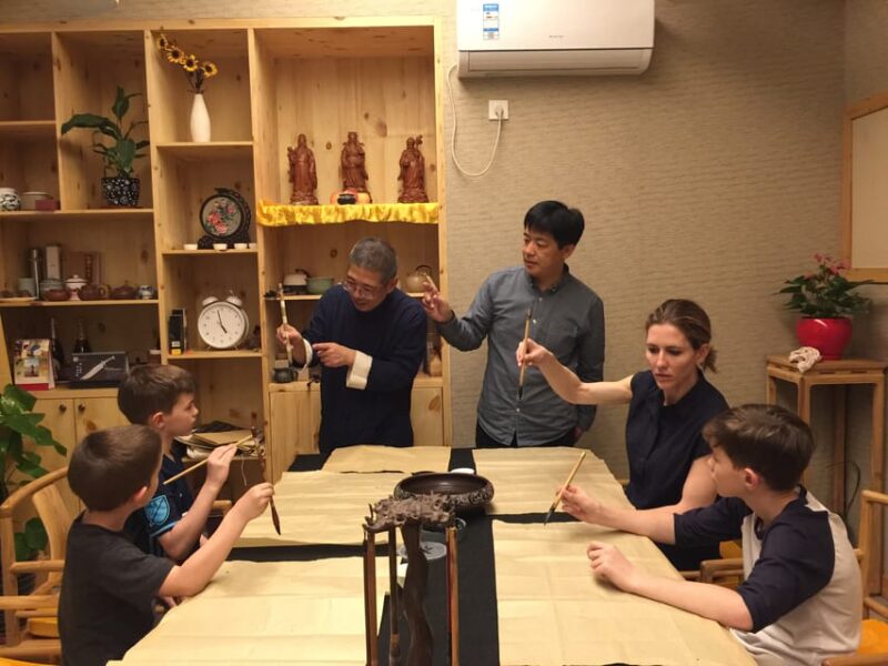 Chinese Calligraphy Learning Class - Learning Experience