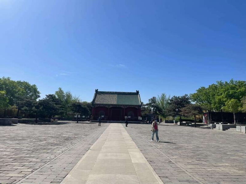 Chinese Kungfu class in old temple beside Forbidden Ci - Who Will Love This?