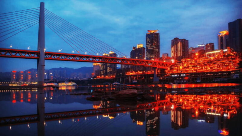 Chongqing: Two Rivers Night Cruise- Yangtze & Jialing Rivers - Key Points