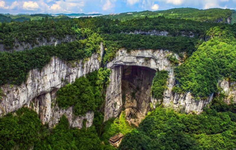 Chongqing:One-Day Wulong Hiketrip(Geopark+Fairy Mt)Car Incld - Wulong Karst Geological Park