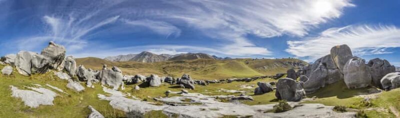 Christchurch: Arthurs Pass & Castle Hill Private Tour - First Stop: Lake Lyndon and a Morning Break  