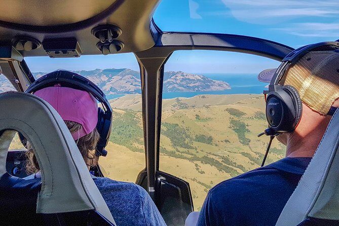 Christchurch to Akaroa with Garden City Helicopters Christchurch - Key Points
