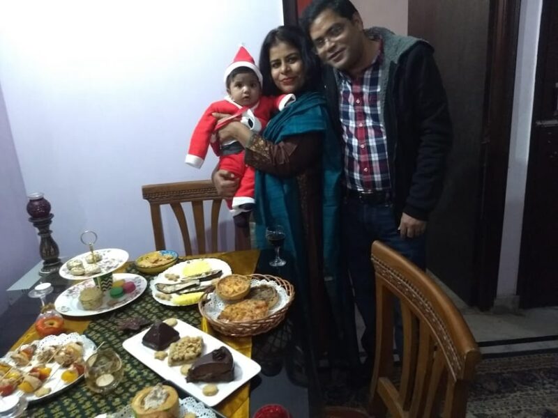Christmas Celebration With Dinner at a Local Home in Delhi - Culinary Highlights
