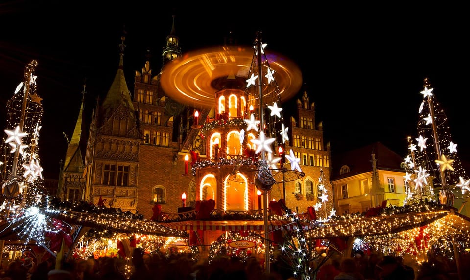 Christmas markets at Wroclaw from Prague - The Journey from Prague to Wrocław