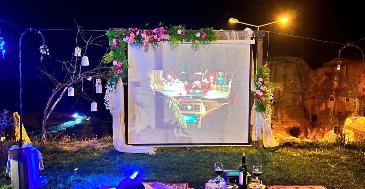 "Cinema Night in Cappadocia: Outdoor or Cave Experience" - What to Expect from the Cinema Night Experience  