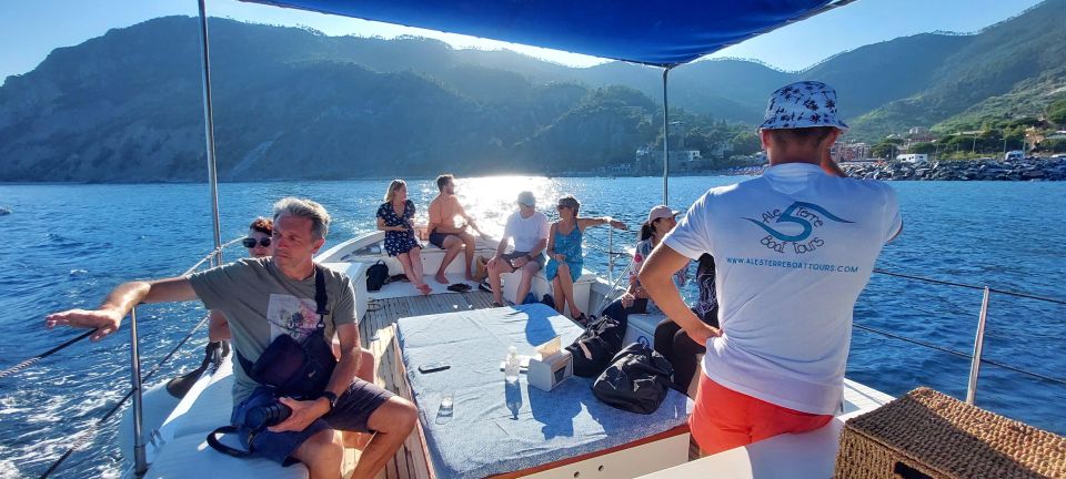 Cinque Terre Boat Tour With a Traditional Ligurian Gozzo - Snorkeling and Beach Towels Provided