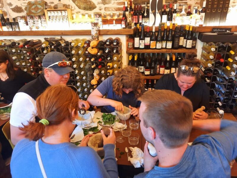 Cinque Terre: Pesto Making Class with Wine and Food Tasting - Key Points
