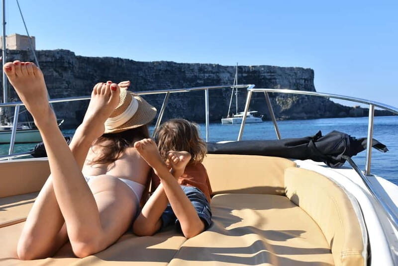 Cirkewwa/Mgarr: Blue and Crystal Lagoon Private Boat Charter - Key Points