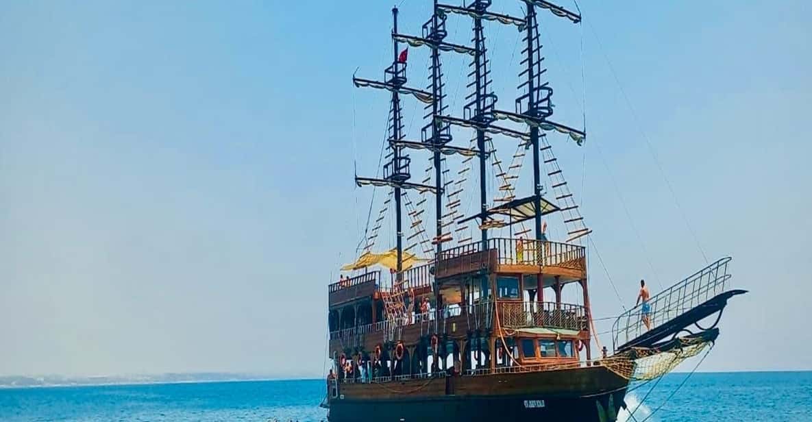 City of Side: Pirate Boat Trip with Sea Views, Fun and Lunch - Key Points
