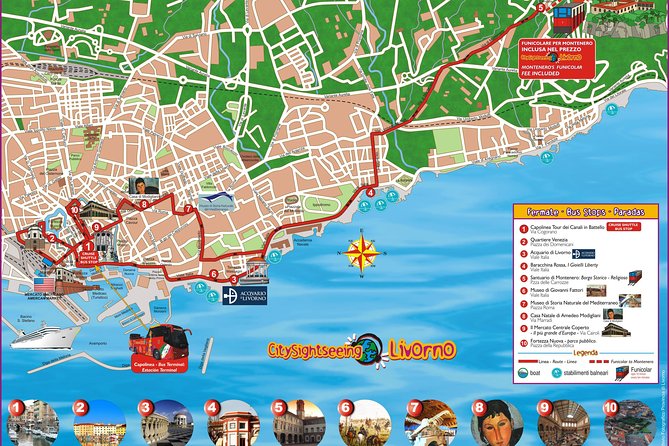 City Sightseeing Livorno Hop-On Hop-Off Bus Tour - Booking Details