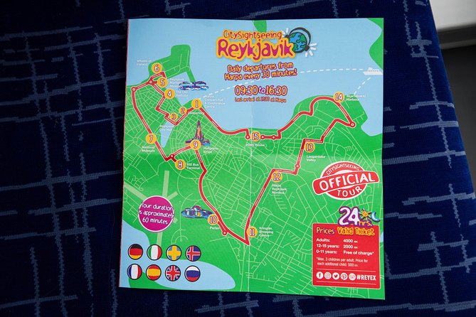 City Sightseeing Reykjavik Hop-On Hop-Off Bus Tour: 24 or 48-Hour - Multilingual Audio Commentary