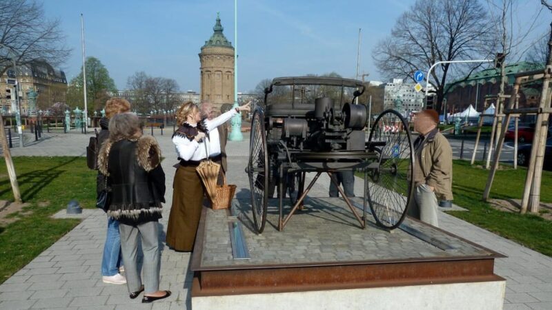 City tour Mannheim: With Bertha Benz through the city of inventors - costume tour - The Itinerary Breakdown: What You’ll Experience