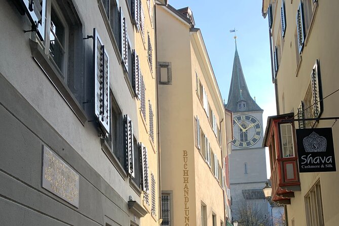 City Tour of Zurich With the City Whisperer From CHF 21.00 - Cancellation Policy