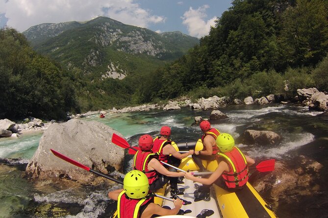 CLASSIC RAFTING on Soča River - Adventure on the Soca River