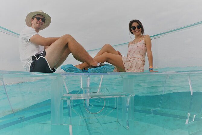 Clear Boat Tour in Cancun 1.5 hours great for pictures - The Experience: Pros and Cons