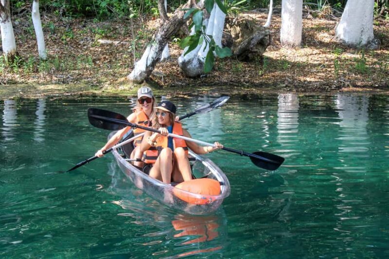 Clear Kayak at Bacalar Lagoon - Discovering Bacalar Lagoon: A Pristine Natural Wonder