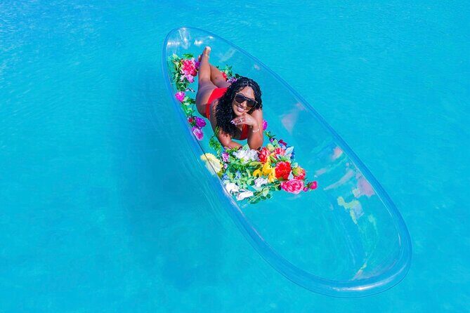 Clear kayak Drone Photo Shoot - The Scenic Setting: Why the Waters of Montego Bay Shine