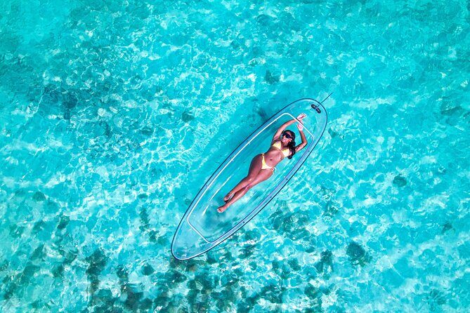 Clear kayak Drone photoshoot - The Sum Up