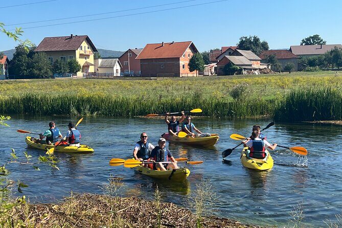 Clear Kayak On River Gacka - Discovering the Gacka River: A Gentle Paddle Through Nature