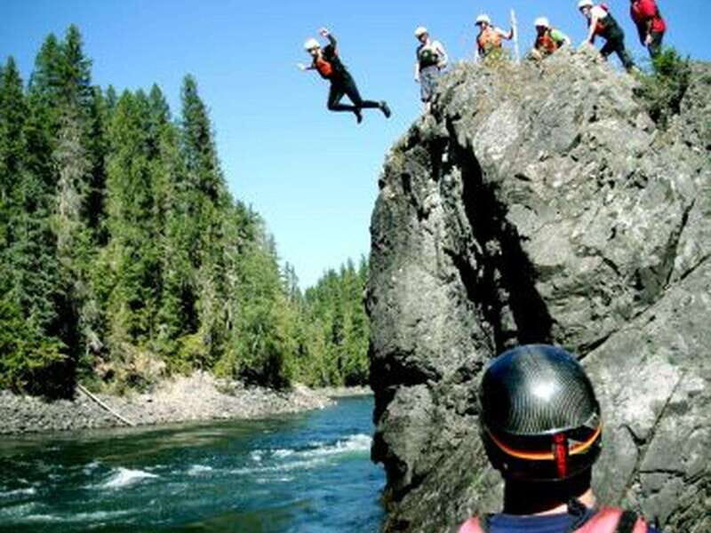 Clearwater BC Rafting with time for a waterfall Tour - Key Points