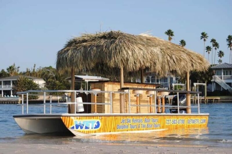 Clearwater Beach: Tiki Boat Experience - Duration and Group Size