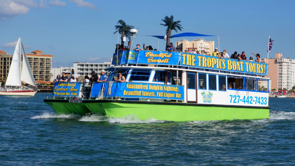 Clearwater: Cruise With Guaranteed Dolphin Sightings - Included Amenities