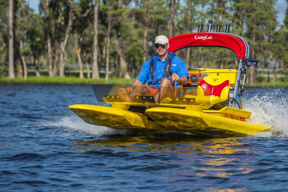 Clermont: Chain of Lakes Self-Driving Catboat Tour - Exploring the Green Swamp