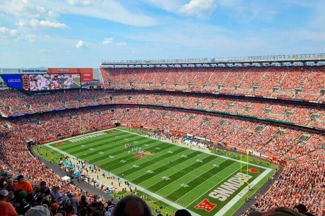 Cleveland Browns Football Game Ticket at Huntington Bank Field - Authenticity and Value