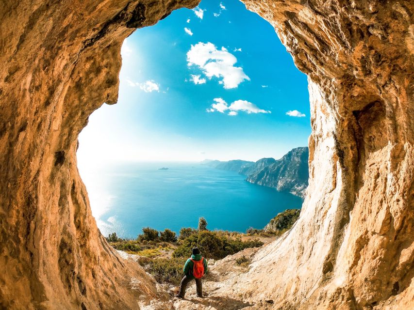 Climbing at the Path of the Gods on the Amalfi Coast - Rock Climbing Lesson