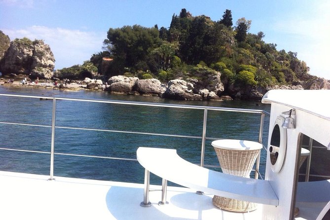Coast to Coast From Taormina -2 HOURS MINI- CRUISE ISOLABELLA - Local Guide Availability